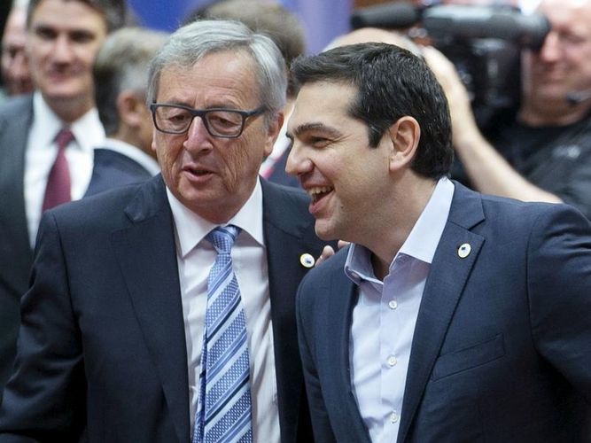 Tsipras and Juncker